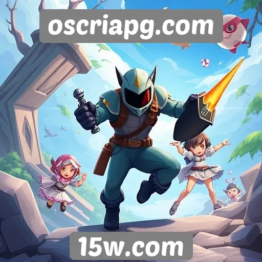 Os melhores jogos disponíveis na plataforma oscriapg.com